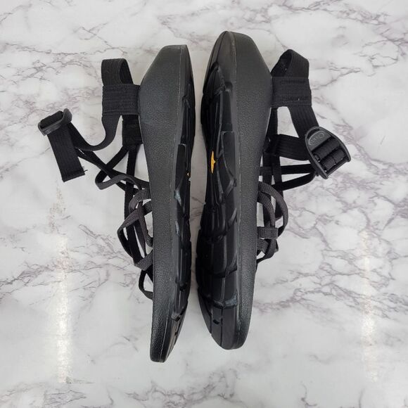 Chaco Zx2 Black Z Cloud Women's Black Strappy Hiking Sandals Size 9 - Picture 8 of 10